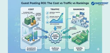 Guest Posting ROI: The Cost vs Traffic vs Rankings — thumbnail